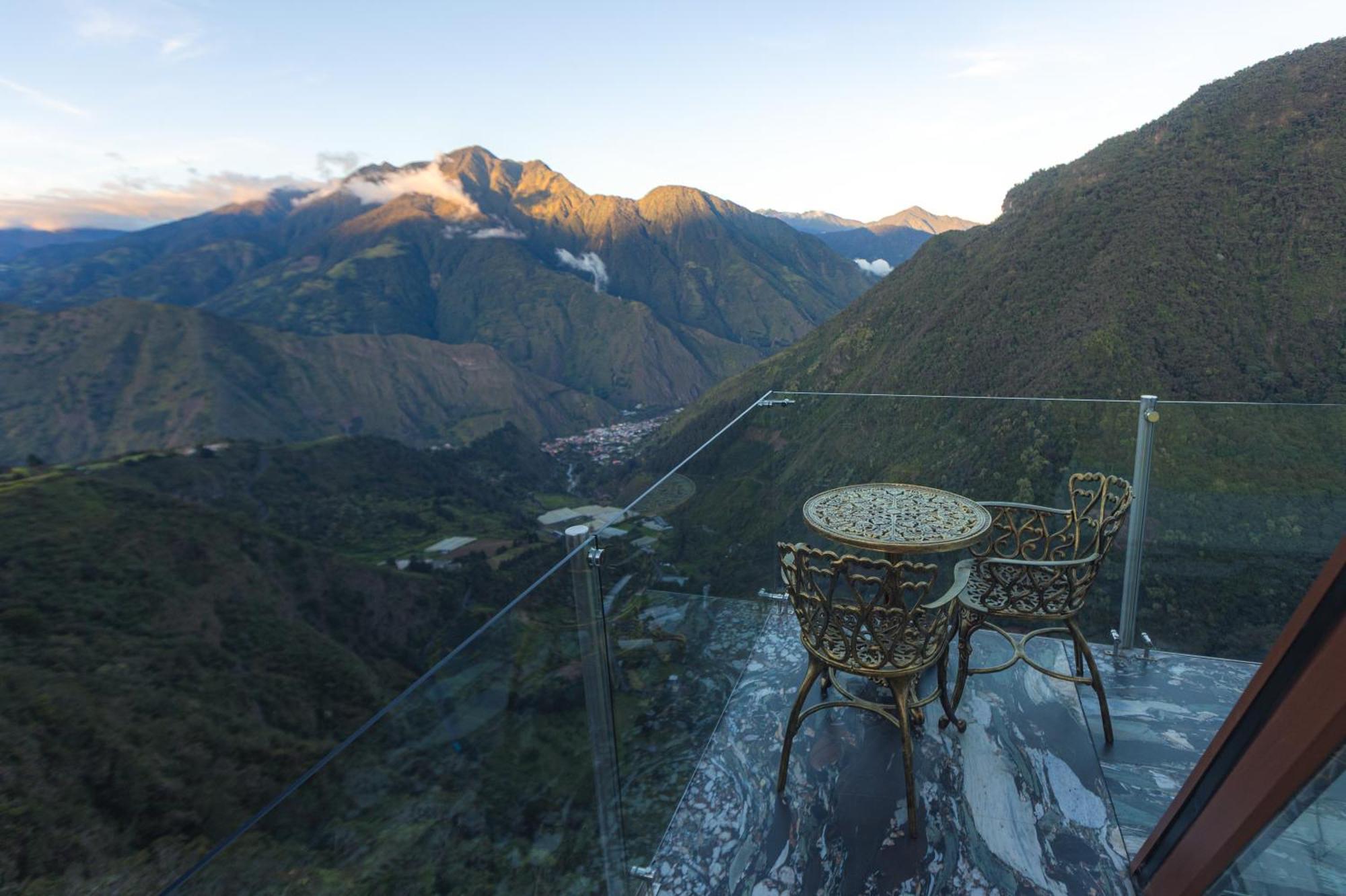 Pachamama Ecolodge Banos De Agua Santa - Ecuador Ngoại thất bức ảnh